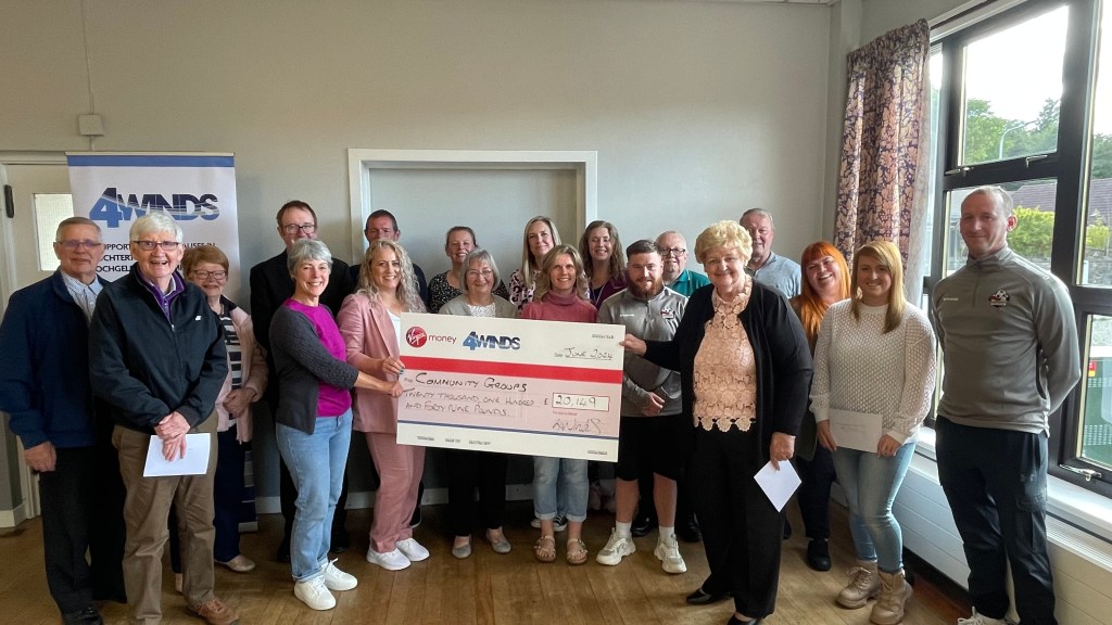Community groups share over £20,000 in wind farm&nbsp;funding
