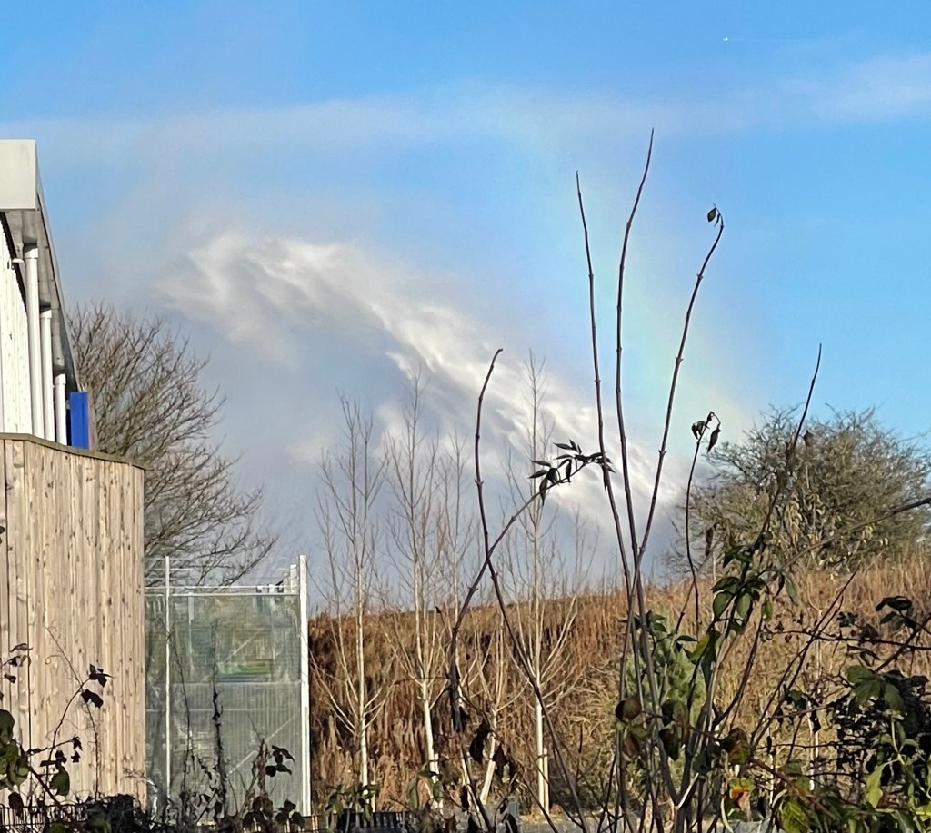Burst Water Main sprays 40ft into the&nbsp;air